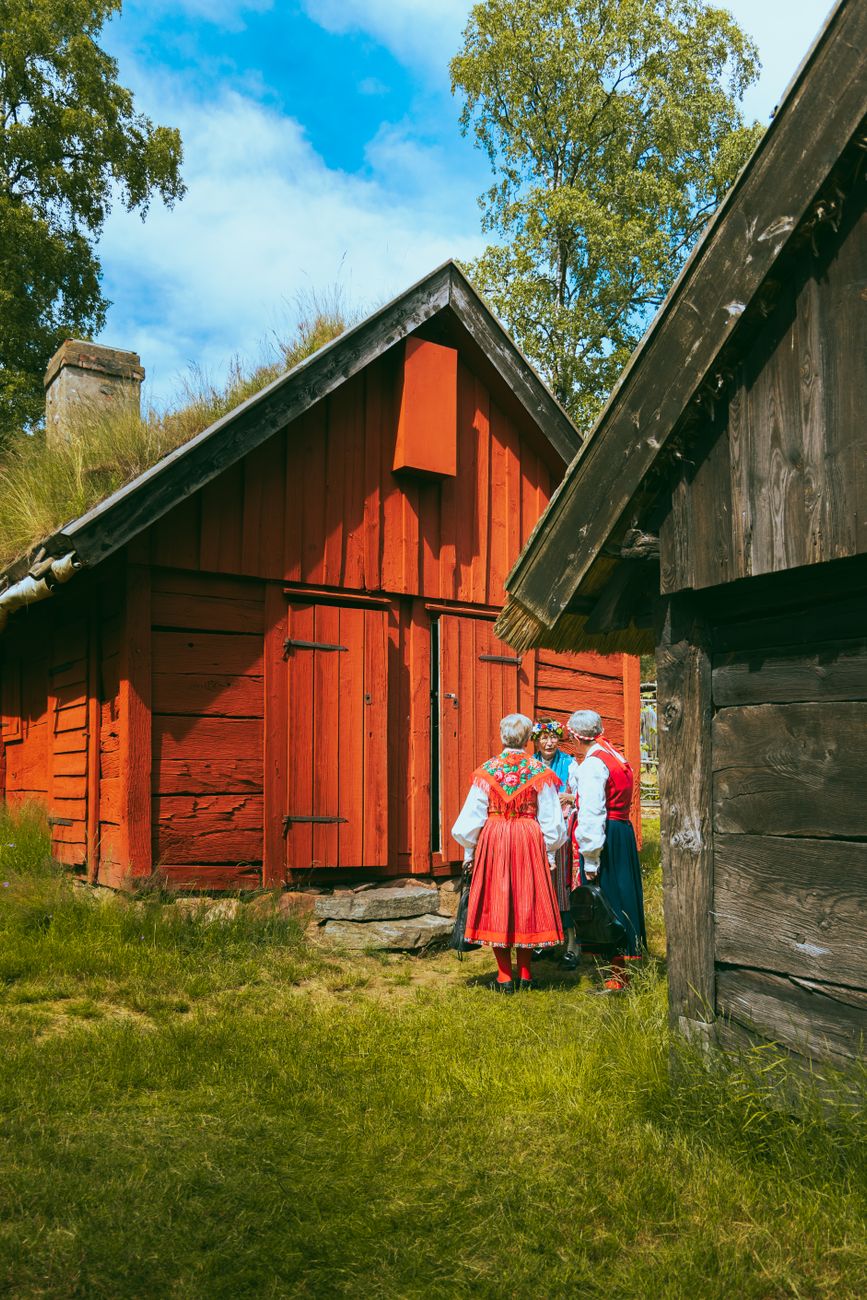 Svenska högtider och midsommar på Skansen
